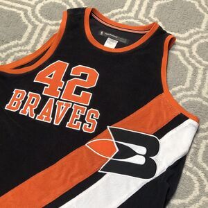 Vintage Buffalo Braves Basketball Jersey Sz Medium Elton Brand Reebok Authentic